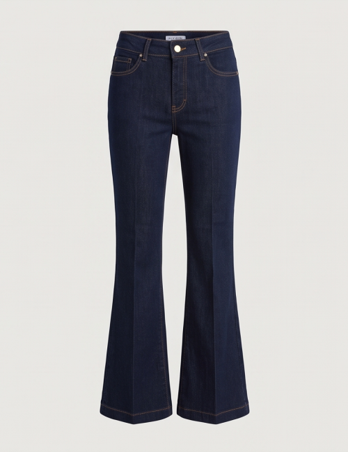 jeans flare blu fly girl