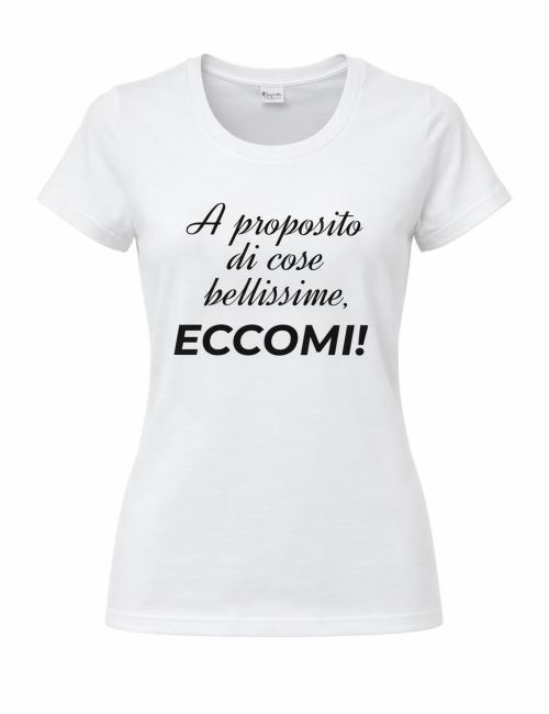 T-shirt dedica
