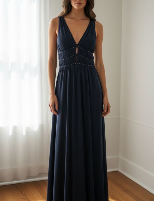 Abito Diamanti luxury voile